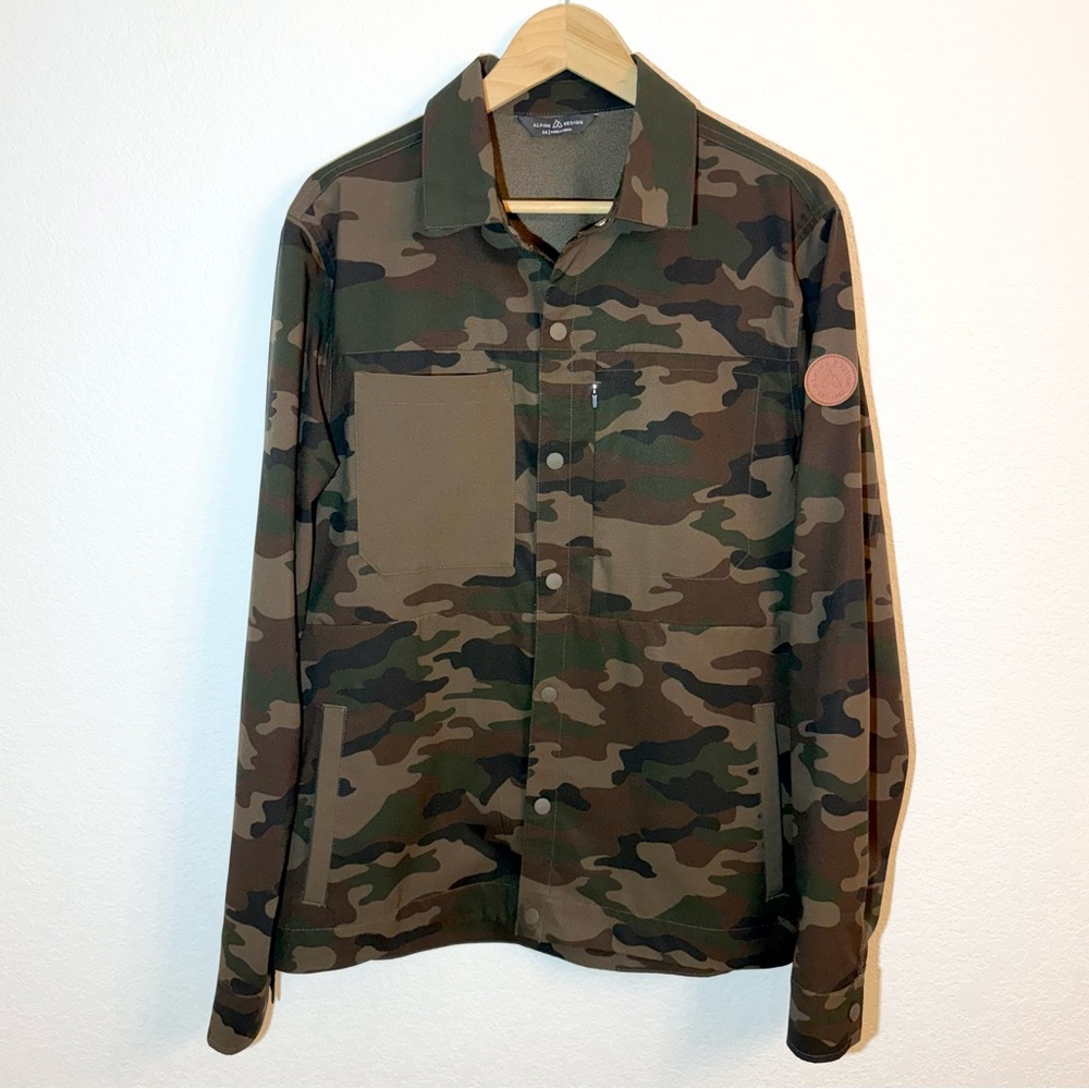 Alpine Design Camouflage Men's Shirt Jacket